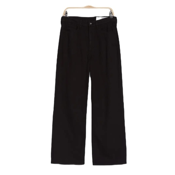 New! rag & bone Lori Mid-rise Wide Leg Pants - Picture 3 of 9